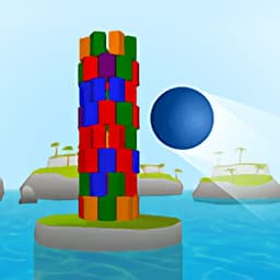 Tháp Màu Đảo 3D
